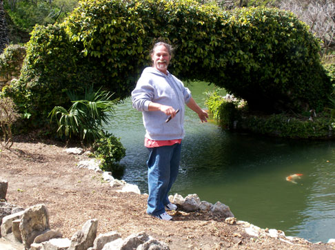 Mike at Sunken Gardens